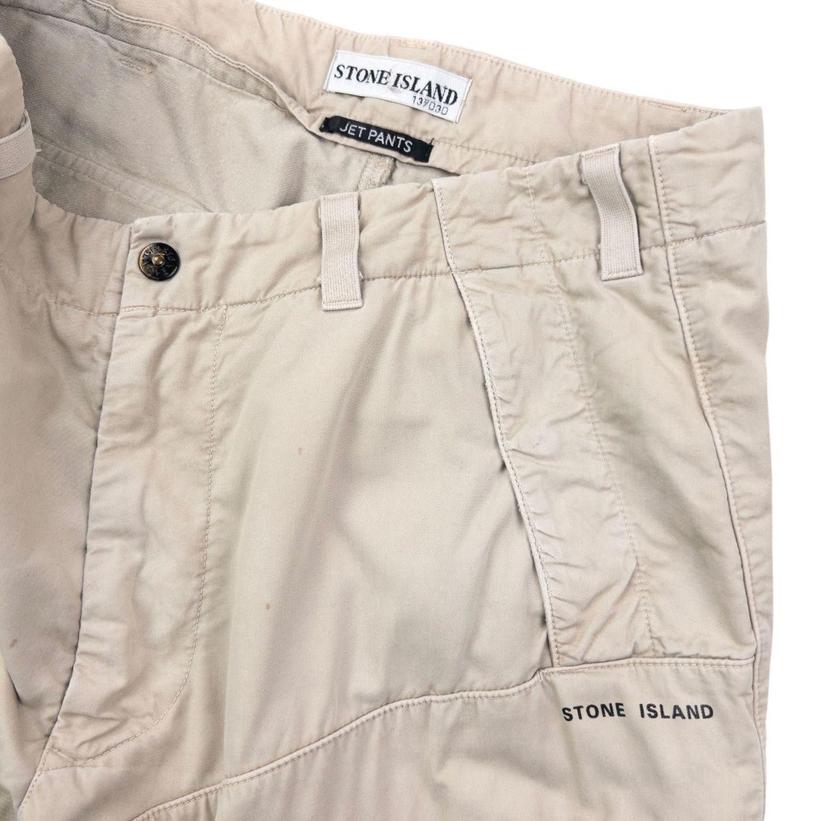 Stone Island Vintage 2002 Stone Island Jet Pants Trousers Size W32 Size US 32 / EU 48 - 2 Thumbnail