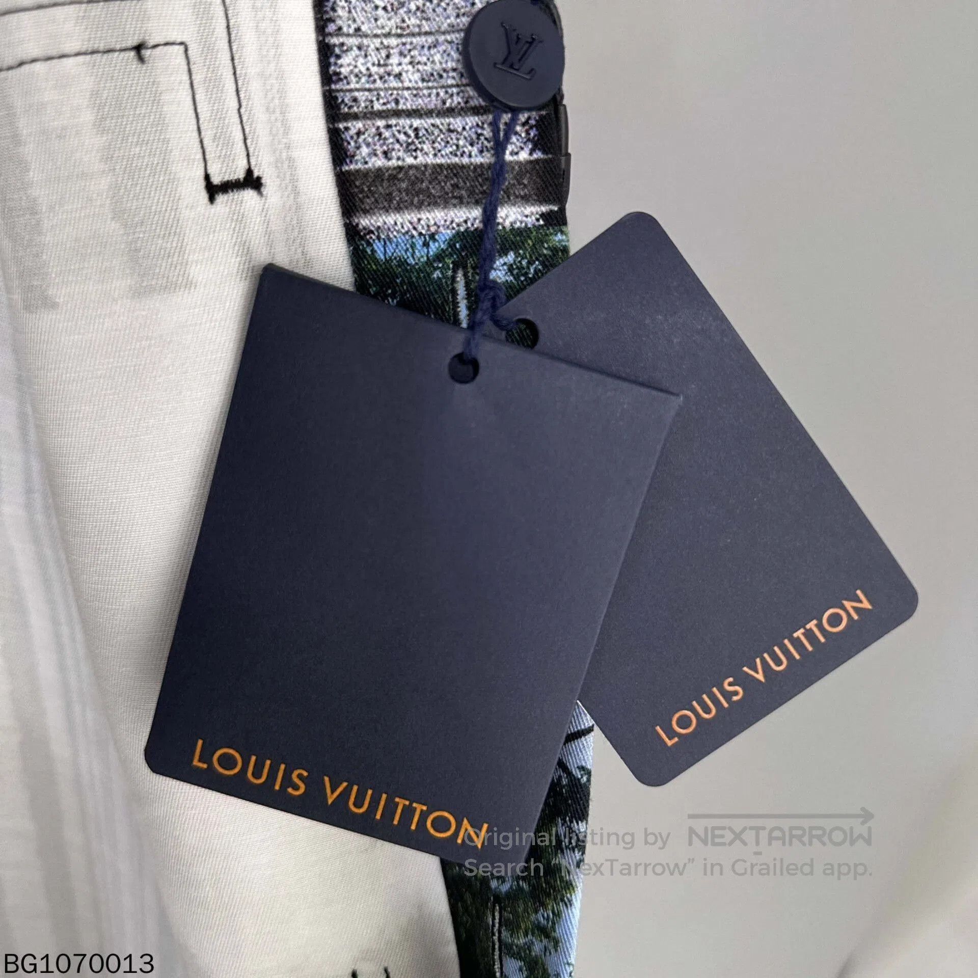 Louis Vuitton checkered landscape print long sleeve shirt. Size US L / EU 52-54 / 3 - 8 Thumbnail
