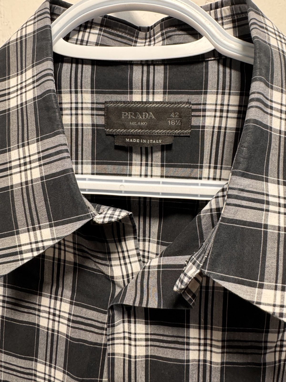 Prada Prada Button Up Long Sleeve Shirt Size US XS / EU 42 / 0 - 2 Thumbnail