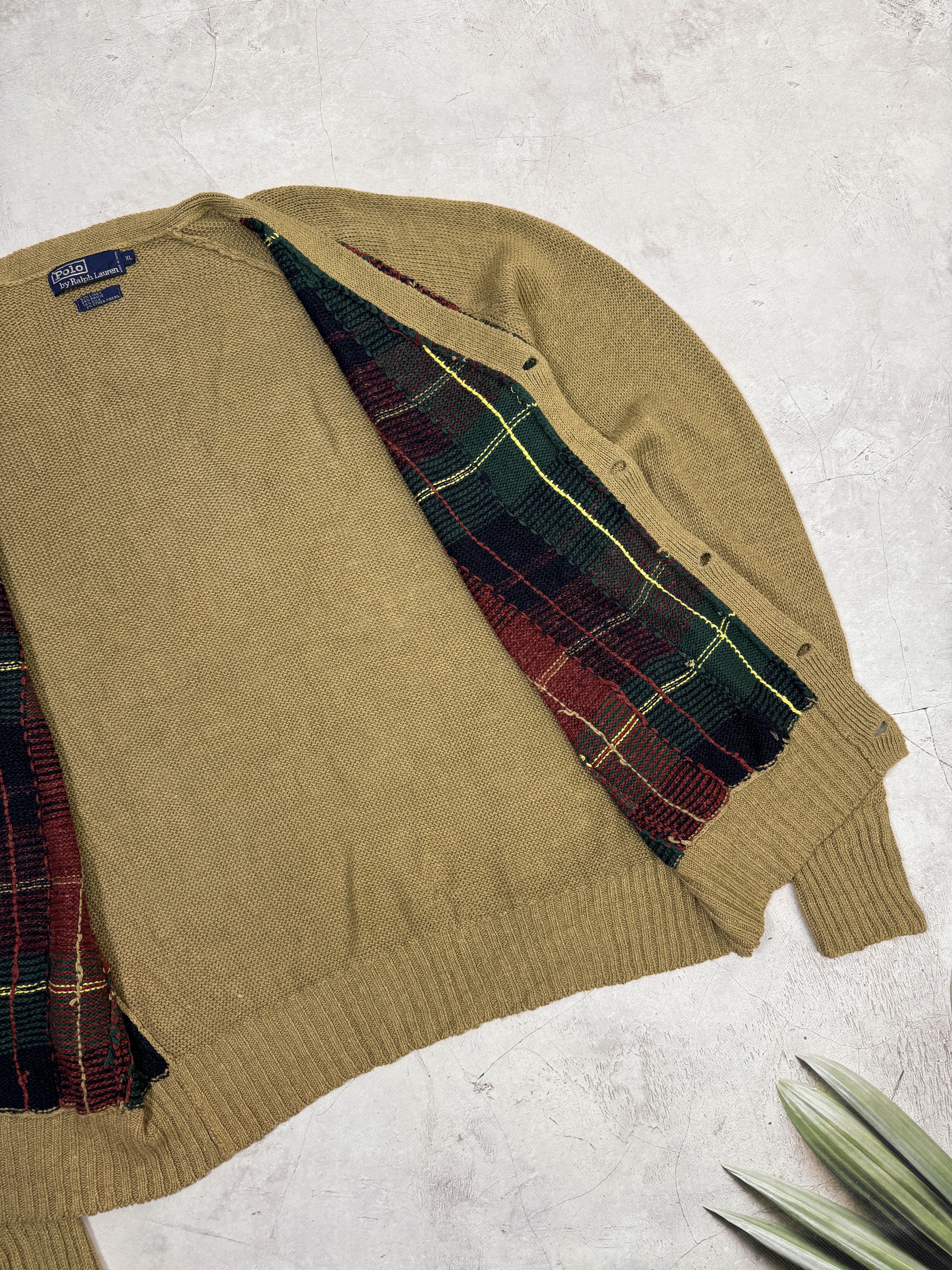 Polo Ralph Lauren × Vintage Vintage Polo Ralph Lauren Cardigan Country Style Aztec Size US XL / EU 56 / 4 - 10 Thumbnail