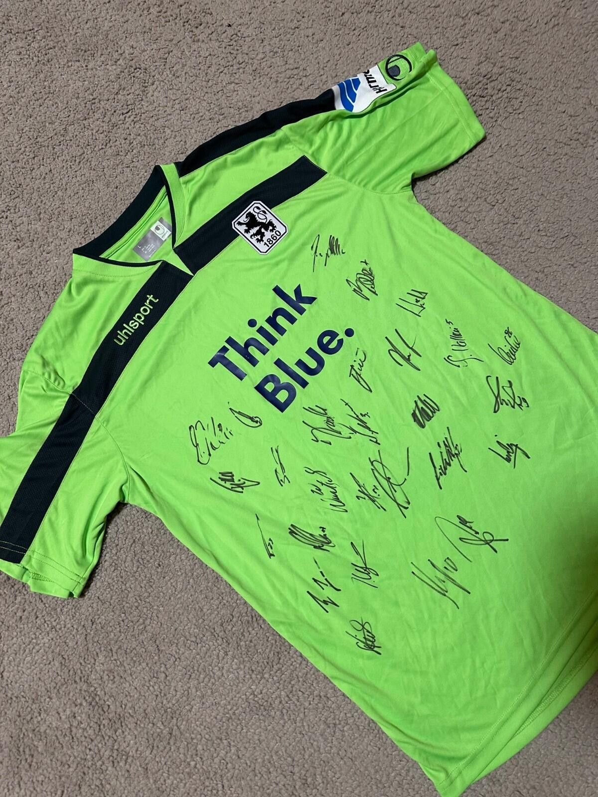 Other TSV 1860 München 2013-14 Third Kit STAHL #6 Player Issue Size US L / EU 52-54 / 3 - 3 Thumbnail