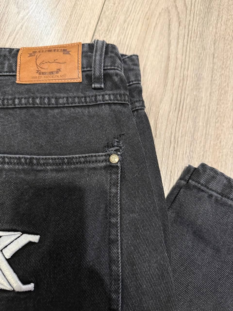 Karl Kani Karl Kani Rap Sk8 Y2K Jeans Carpenter Black Size 34 Size US 34 / EU 50 - 4 Thumbnail