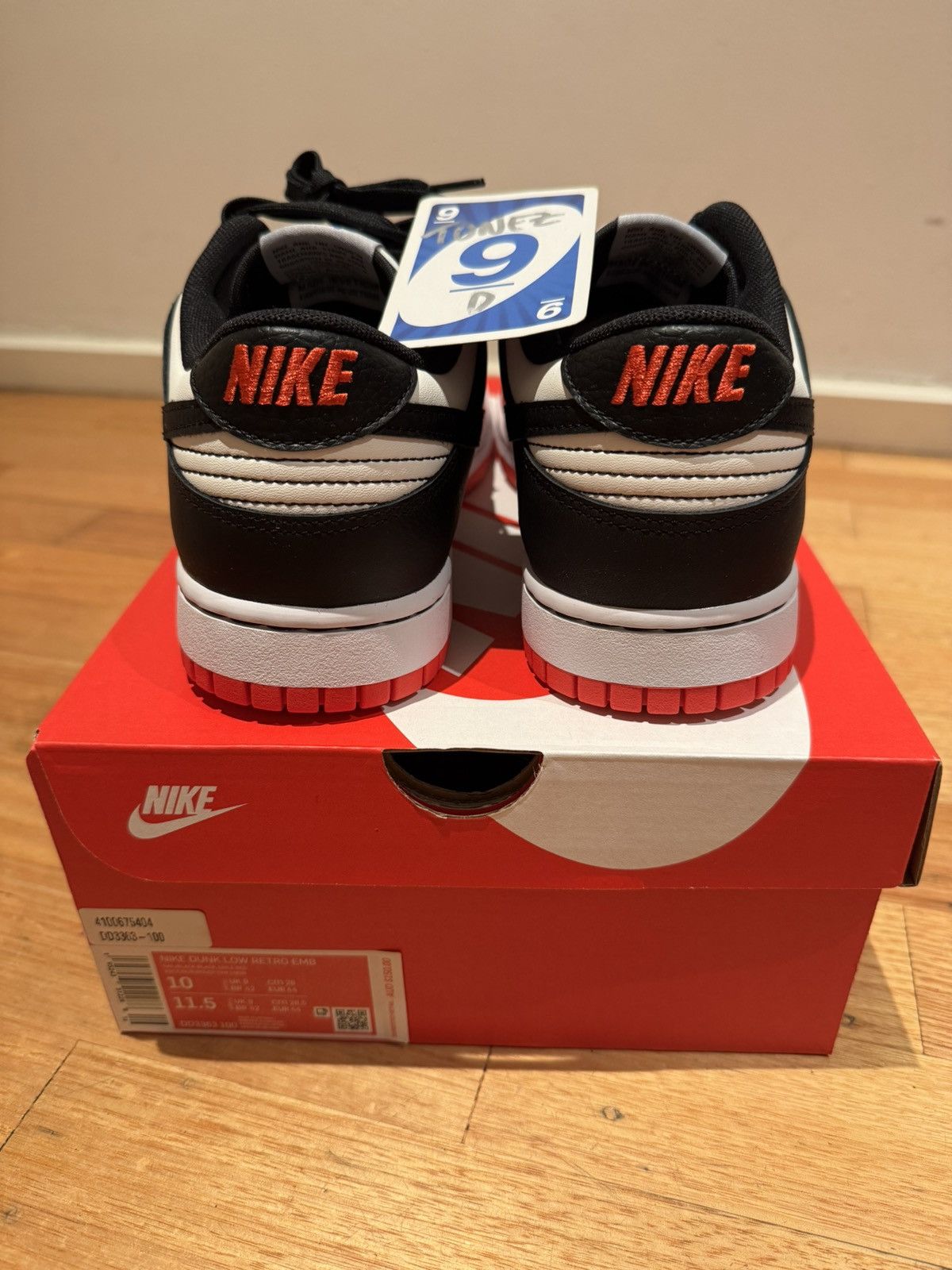 Nike Nike Dunk Low EMB - 75th Anniversary Chicago Size US 10 / EU 43 - 8 Thumbnail