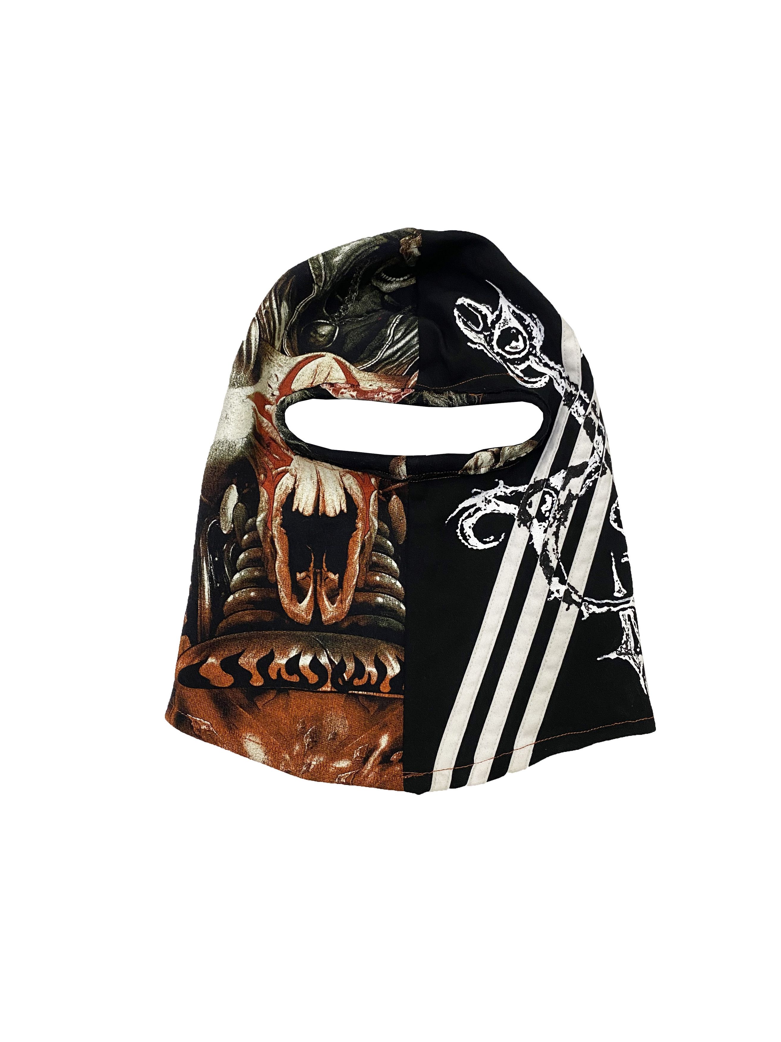 Grailed 1 OF 1 Custom Handmade Full Face Print Balaclava Size ONE SIZE - 5 Thumbnail