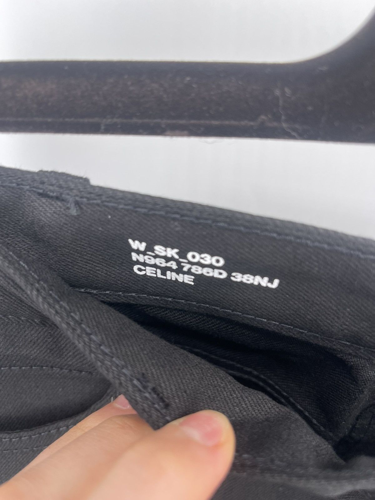 Celine Celine Black Denim Jeans Size 32" / US 10 / IT 46 - 4 Thumbnail