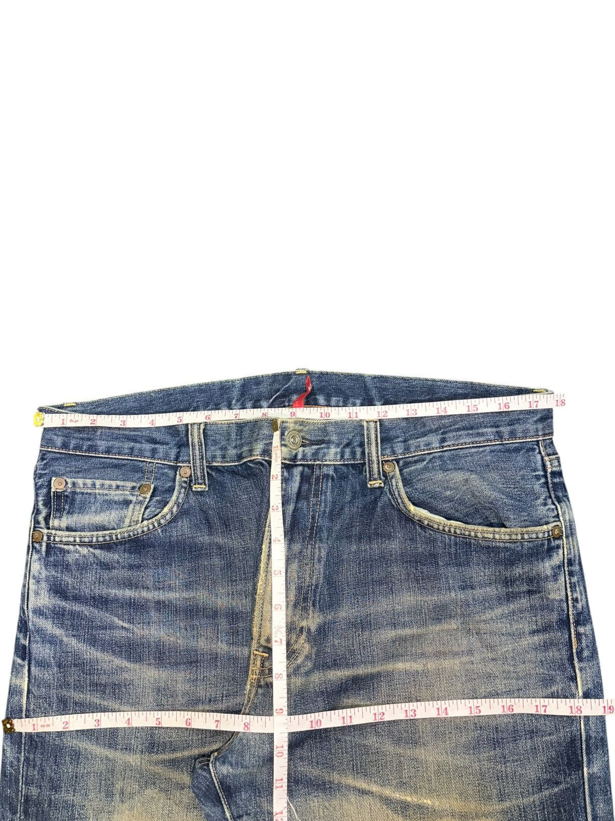 Uniqlo Vintage Uniqlo Mud Wash Distressed Loose Jeans Size US 35 - 6 Thumbnail