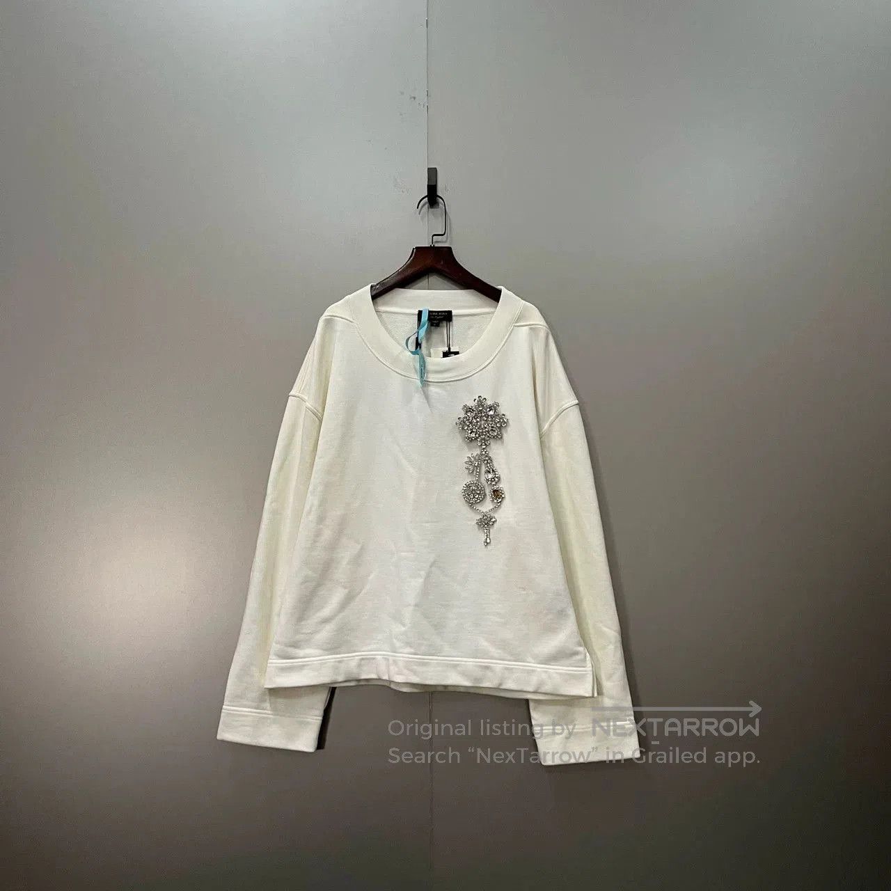 Other Burberry Crystal Pendant Sweatshirt. Size L / US 10 / IT 46 - 1 Thumbnail