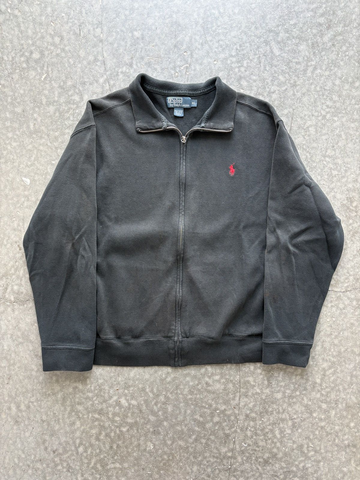 Polo Ralph Lauren Vintage Y2K Polo Ralph Lauren Zip Up Sweatshirt Size US XL / EU 56 / 4 - 1 Thumbnail