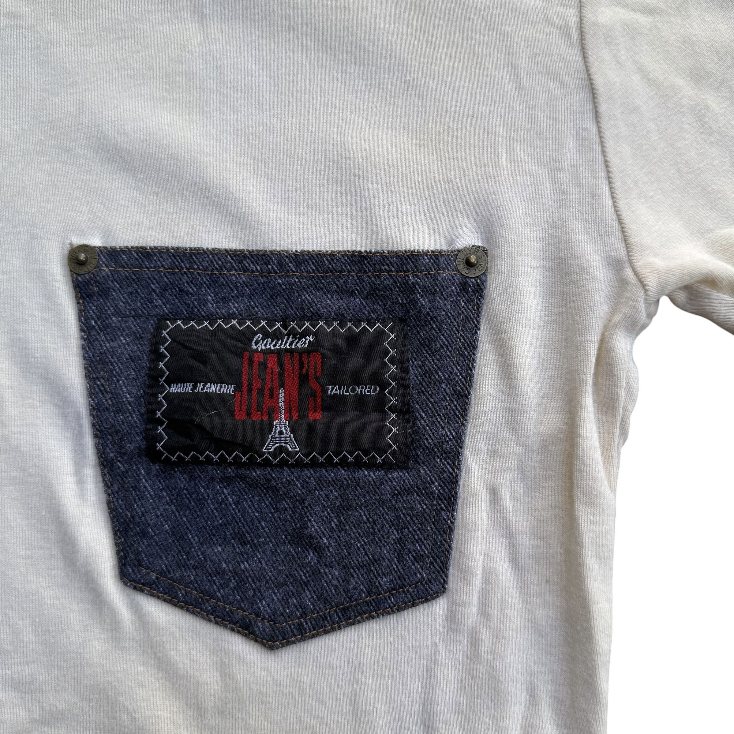 Jean Paul Gaultier JPG Double Pocket Tee Size M / US 6-8 / IT 42-44 - 5 Thumbnail