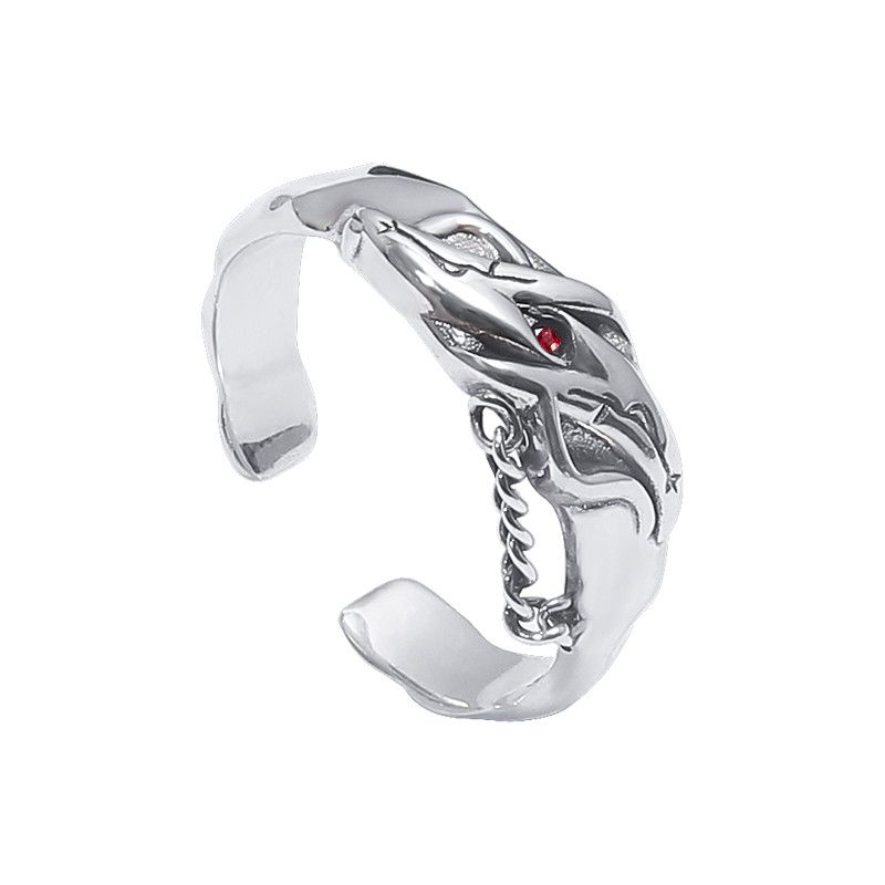 Jewelry New Design Jewelry Rings Open Size Chrome Ring (Size 7-13) Size ONE SIZE - 2 Thumbnail