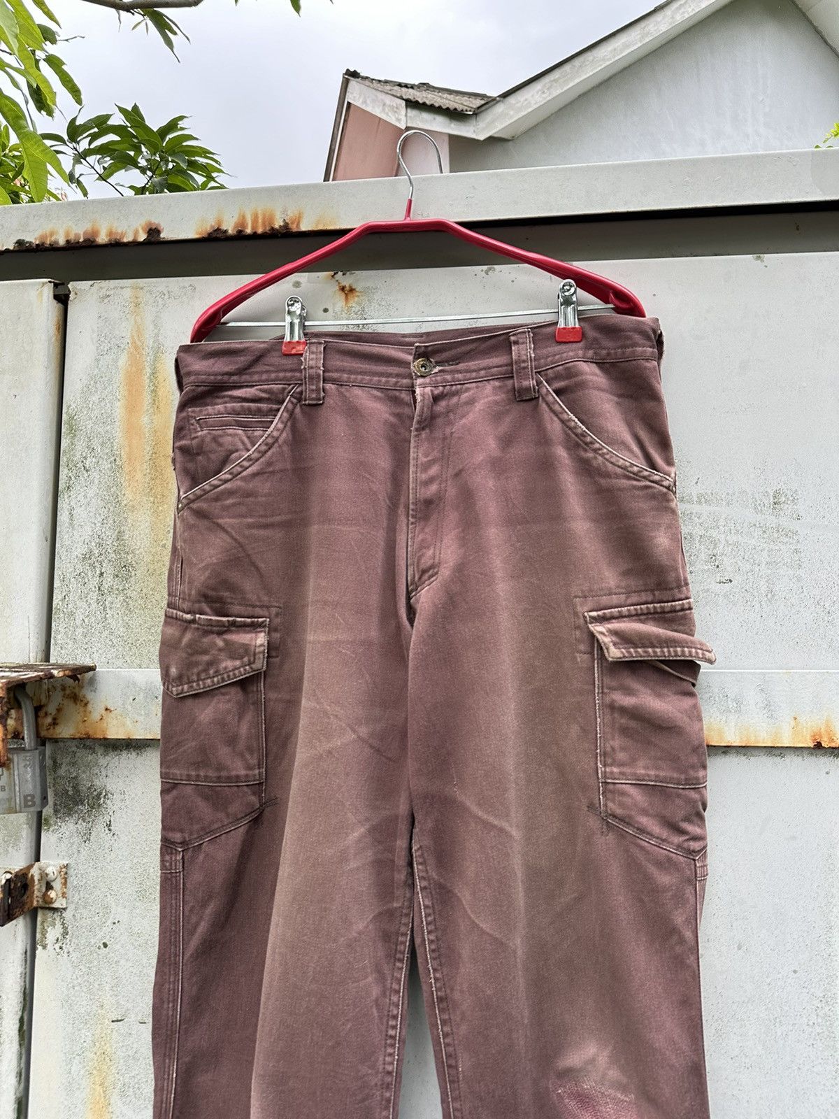 Vintage 👹Vintage THRASHED Vice United Cargo Pants Size US 32 / EU 48 - 6 Thumbnail