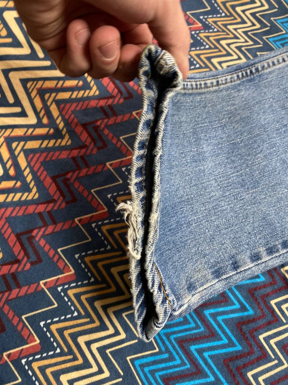 Vintage × Wrangler VINTAGE 90 WRANGLER MUDDY WASH STYLE DENIM Size US 34 / EU 50 - 6 Thumbnail