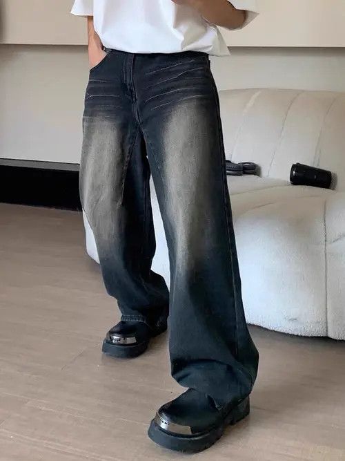 Vintage Misuzu x Chiba Blue High Street Vintage Loose Jeans Size US 32 / EU 48 - 3 Thumbnail