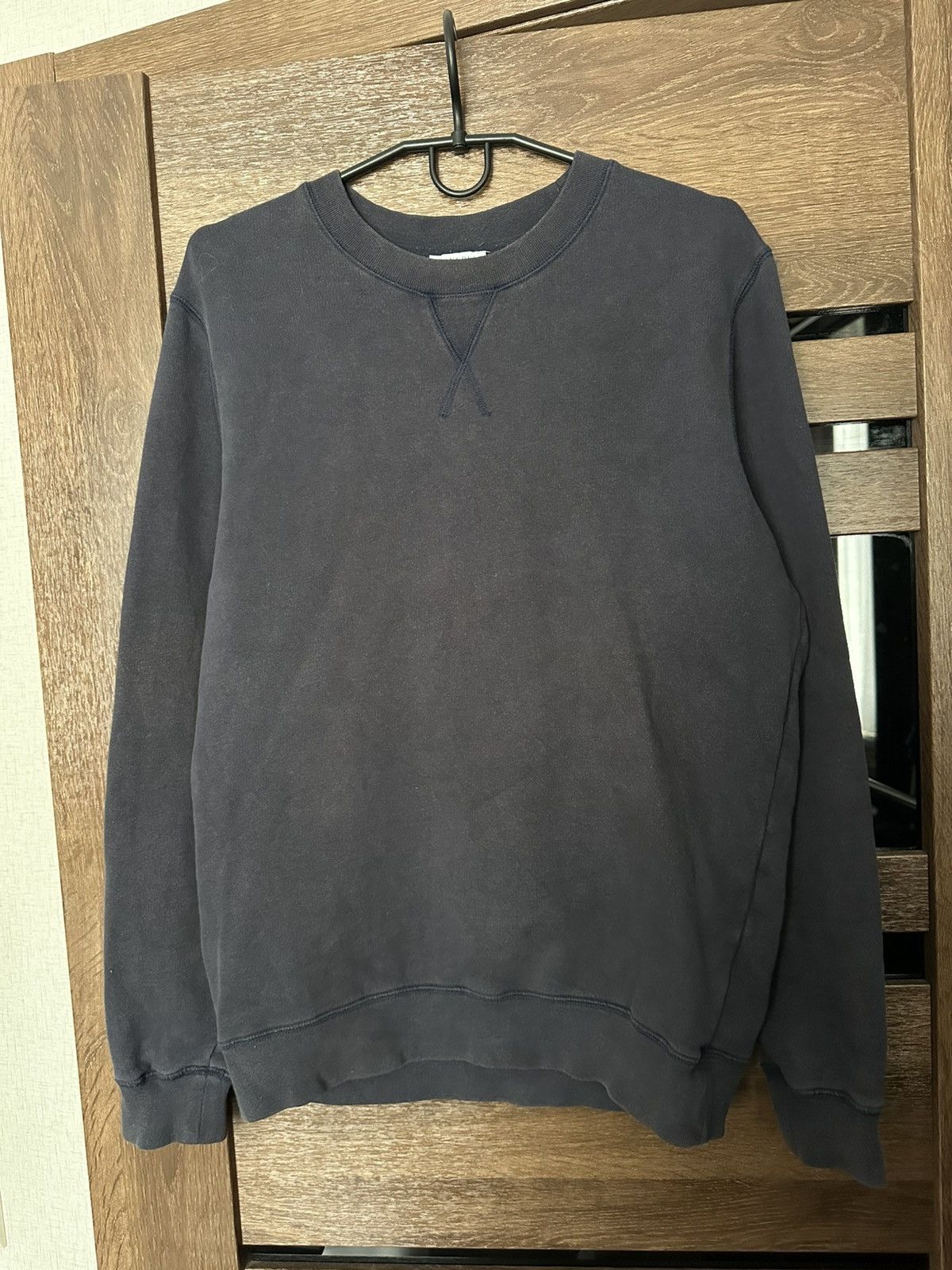 Sunspel Sunspel Sweatshirt Crewneck Faded Color Size US S / EU 44-46 / 1 - 1 Thumbnail