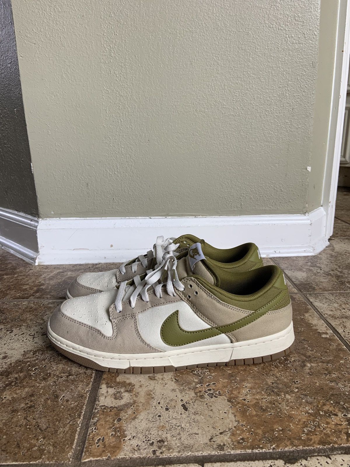 Nike Nike Dunk Low Khaki trainers since 72 Size US 10.5 / EU 43-44 - 3 Thumbnail