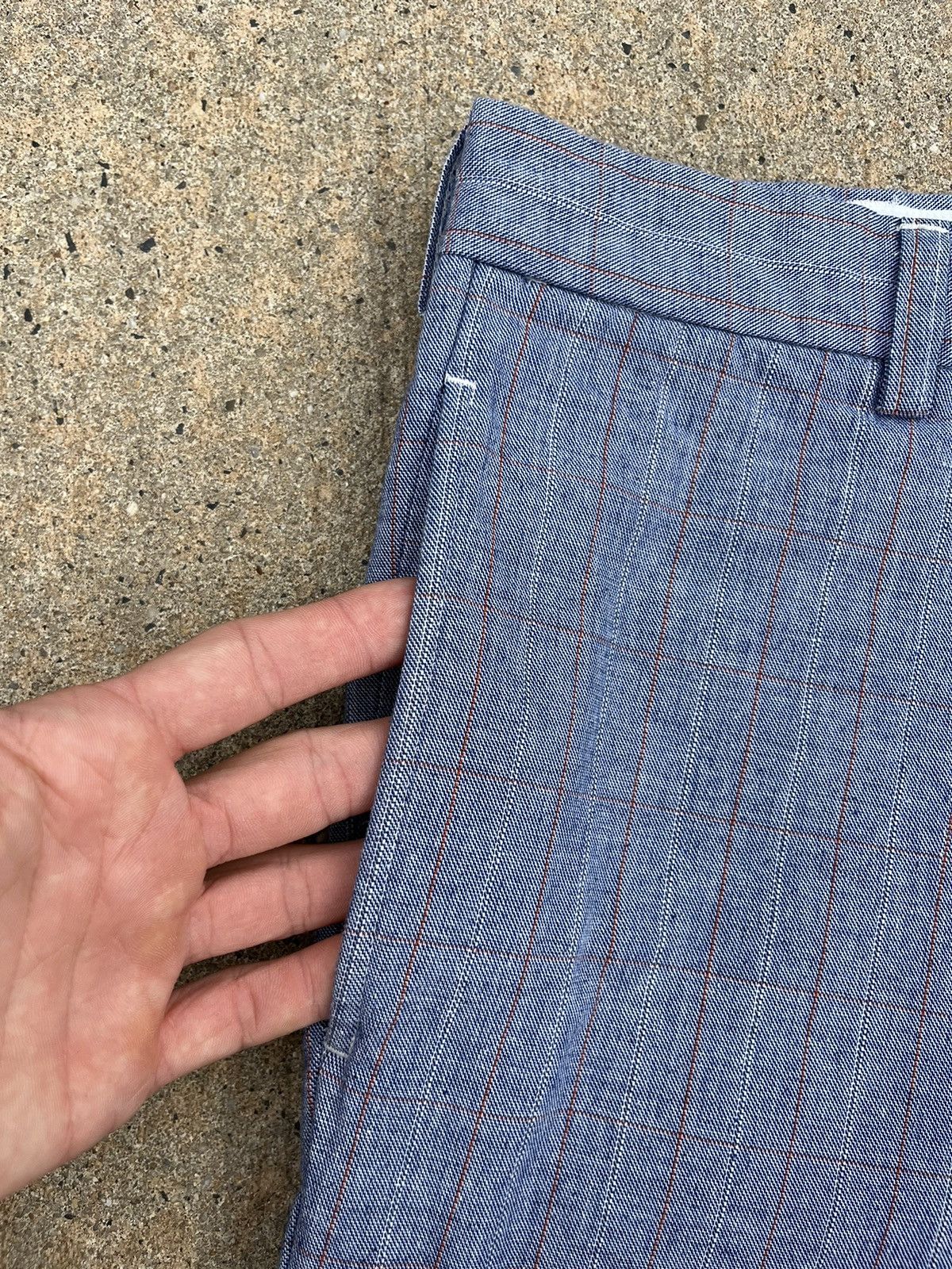 Comme des Garcons SS2001 Junya Watanabe X Comme Des Garcons Checked Shorts Size US 30 / EU 46 - 4 Thumbnail