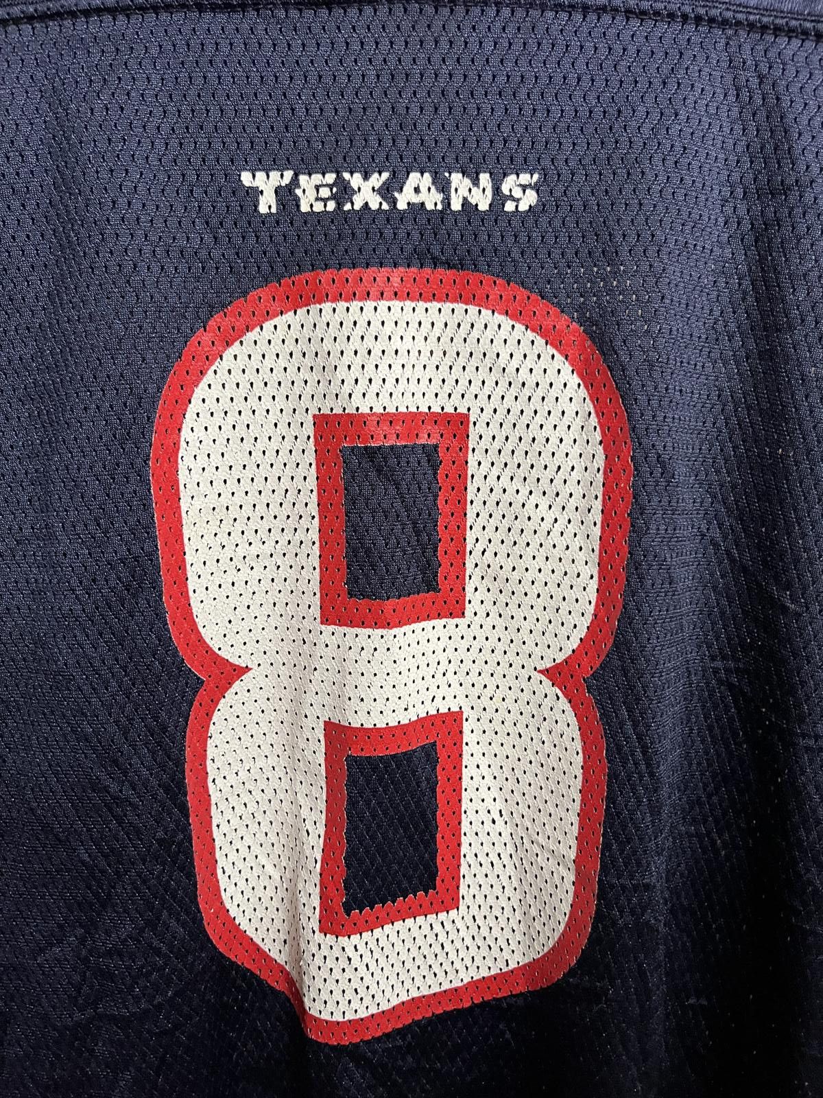 NFL Houston Texans Jersey - Reebok David Carr #8 Football Jersey Size US XXL / EU 58 / 5 - 4 Thumbnail