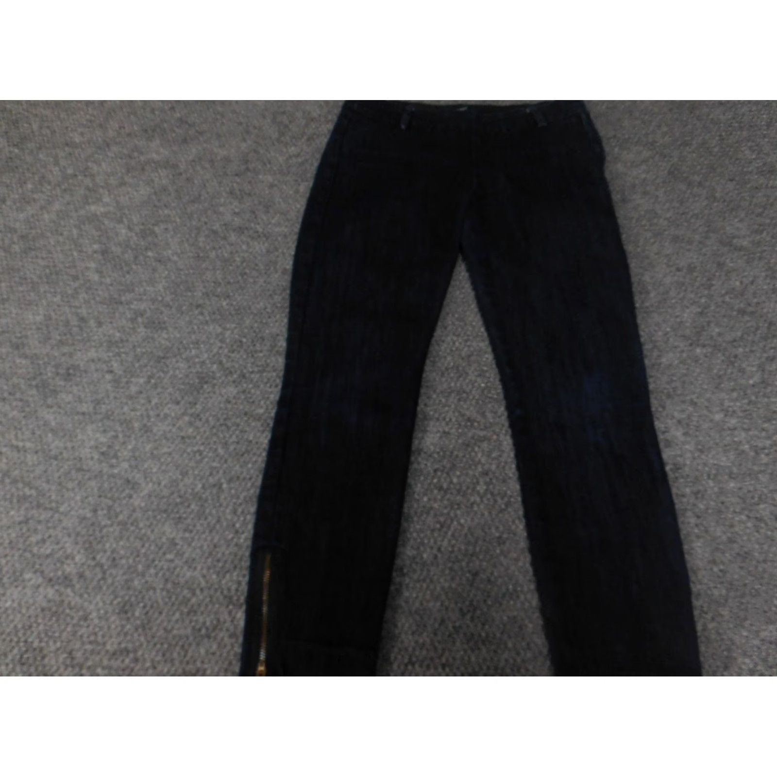 J.Crew J.CREW Jeans Womens 00 Blue Denim Skinny Slim Straight Pocket Zip 27x24 Regular Modern Designer Size 24" / US 00 / IT 34 - 6 Thumbnail