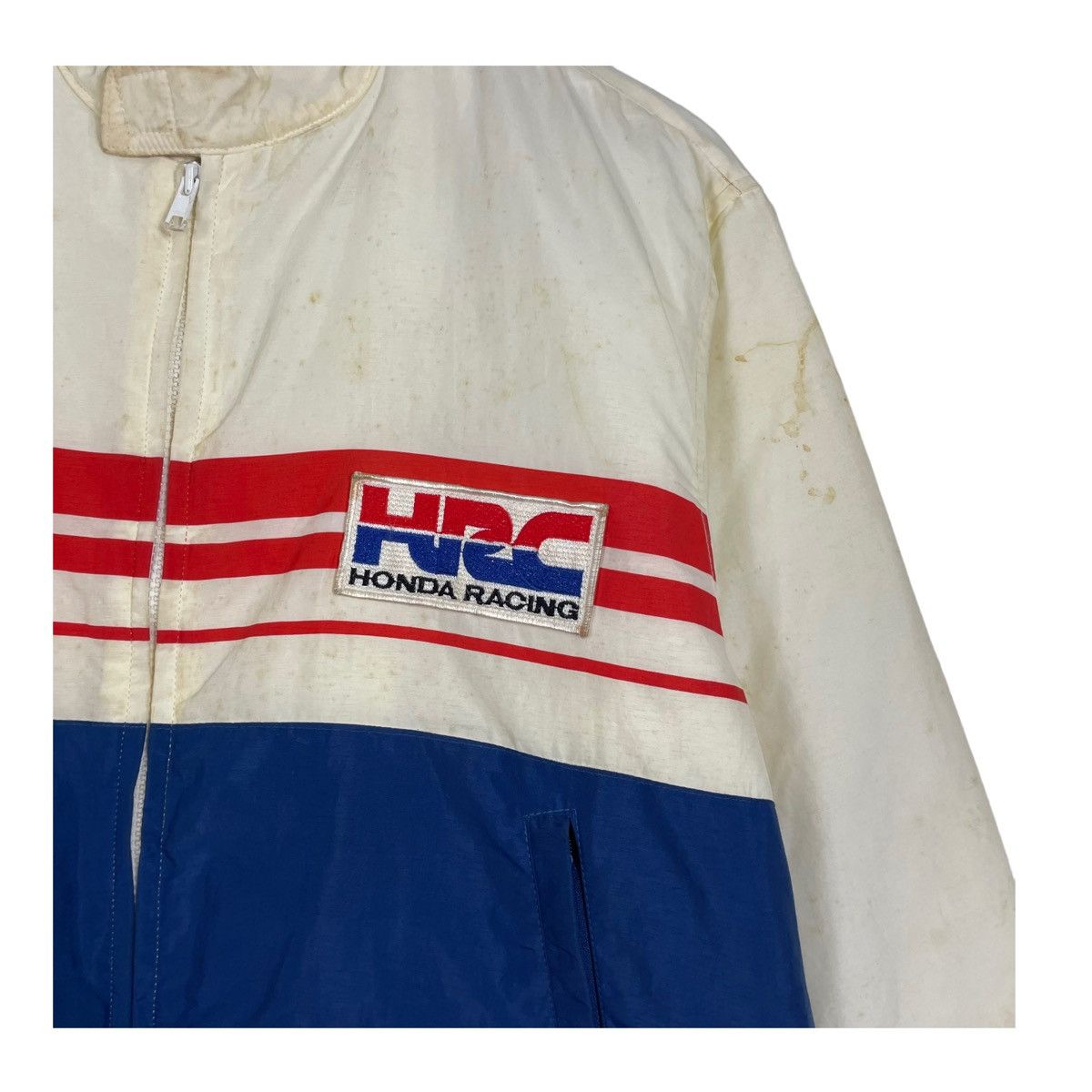 Honda × Kadoya 💥80s HONDA HRC RACING BIKE BOMBER JACKET Size US M / EU 48-50 / 2 - 7 Thumbnail