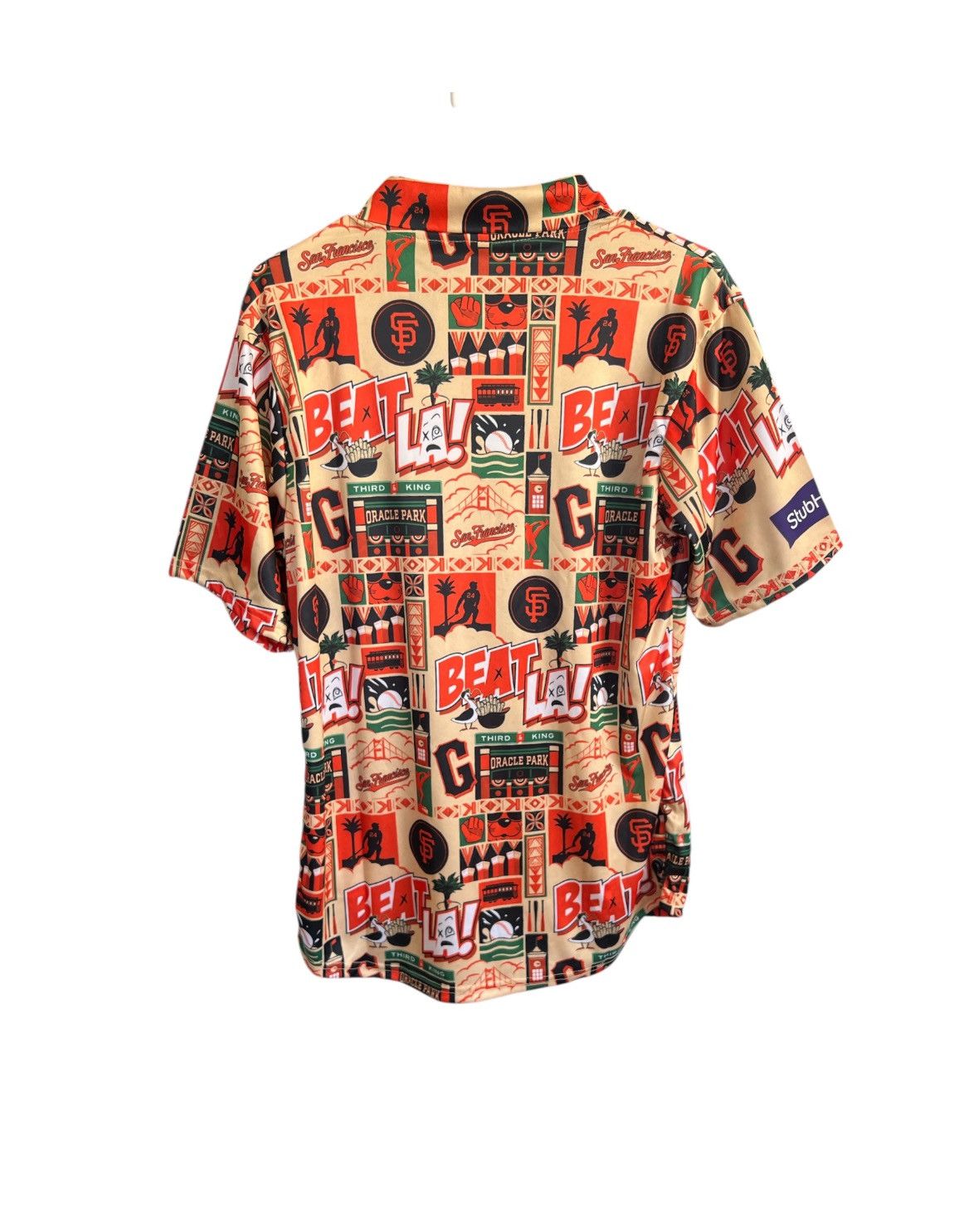 MLB San Fransisco Giants Oracle Park Polo Shirt Size Medium Size US M / EU 48-50 / 2 - 2 Thumbnail