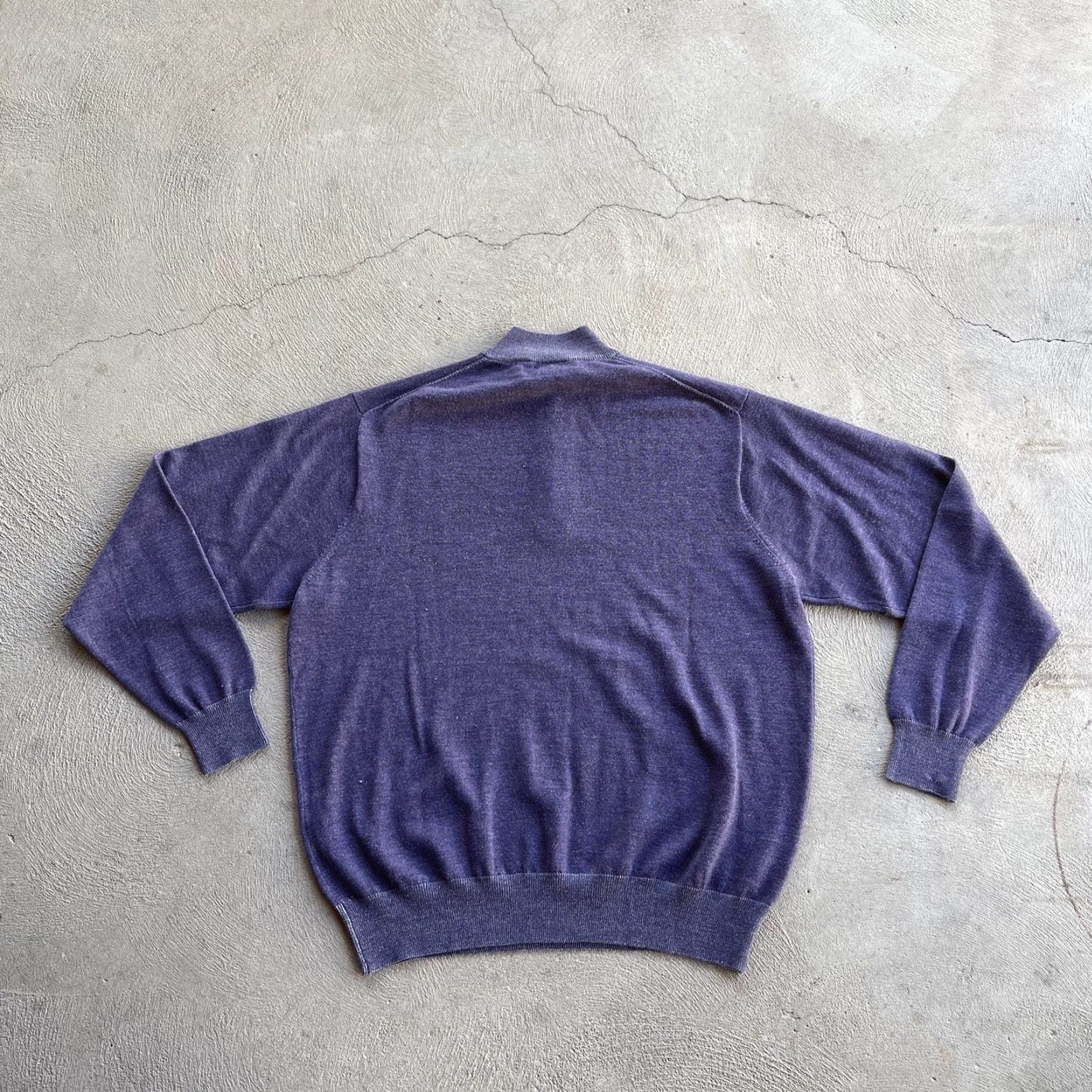 Peter Millar Peter Millar 1/4 Zip Sweater Mens 2XL Purple Merino Wool Stretch Golf Preppy Size US XXL / EU 58 / 5 - 5 Thumbnail