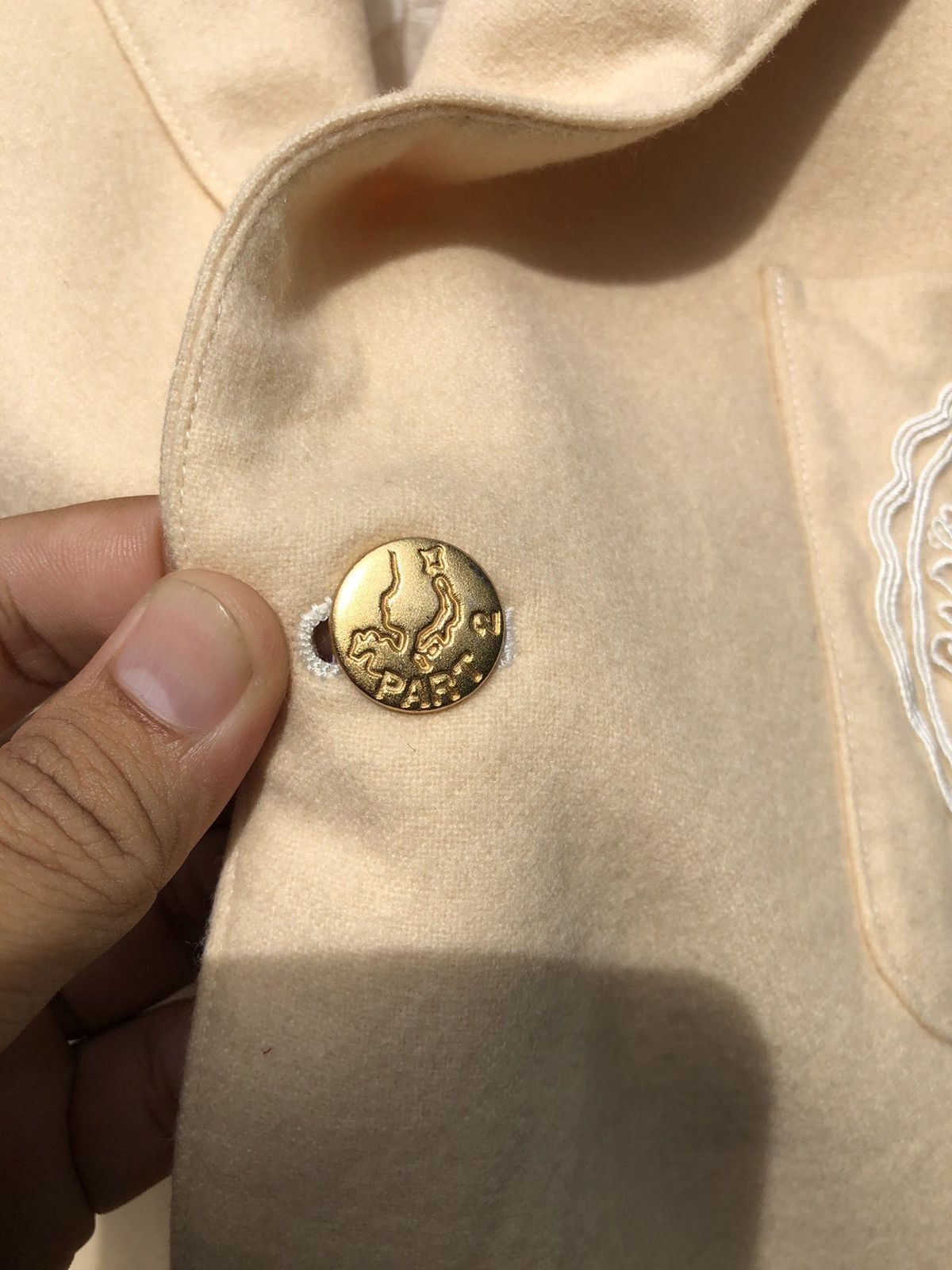 Junko Shimada Vintage JUNKO SHIMADA gold button wool blazer Size US M / EU 48-50 / 2 - 5 Thumbnail