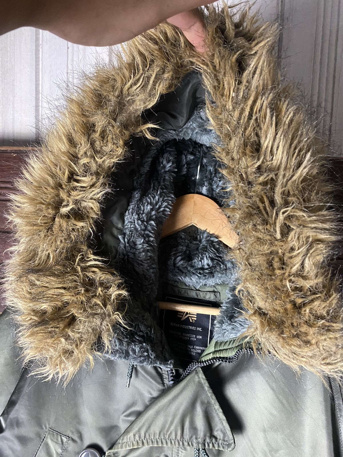 Alpha Industries Alpha Industries INC Fur Nylon Jacket Size US M / EU 48-50 / 2 - 6 Thumbnail