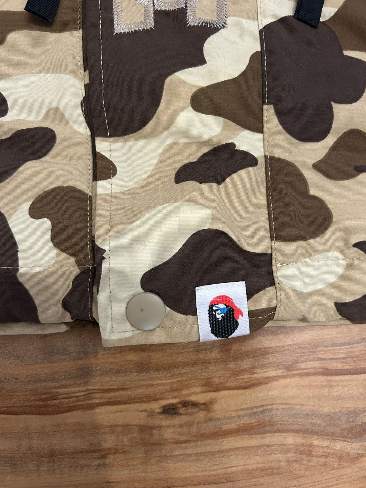 Bape Bape Pirate Store Camo Light Snowboard Jacket Size US L / EU 52-54 / 3 - 8 Thumbnail