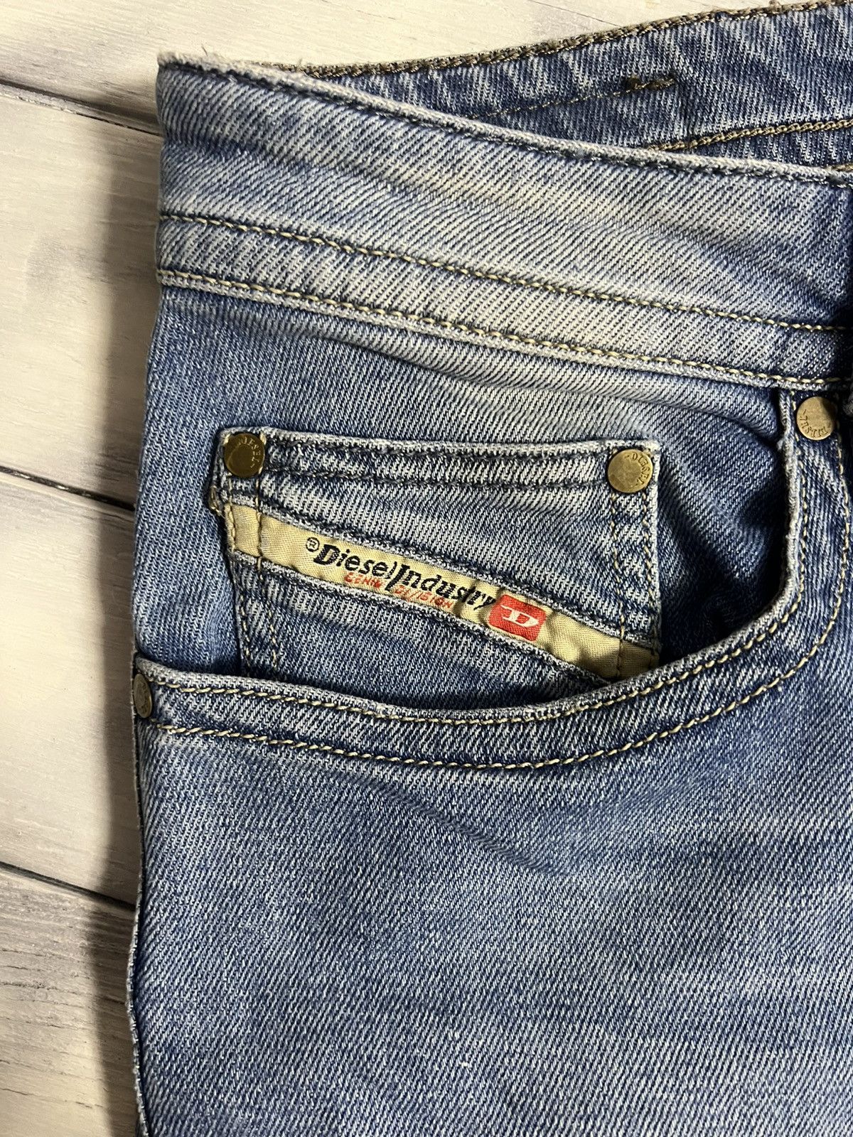 Diesel Rare Luxury Jeans Diesel Distressed Slim Skinny Size US 31 - 2 Thumbnail