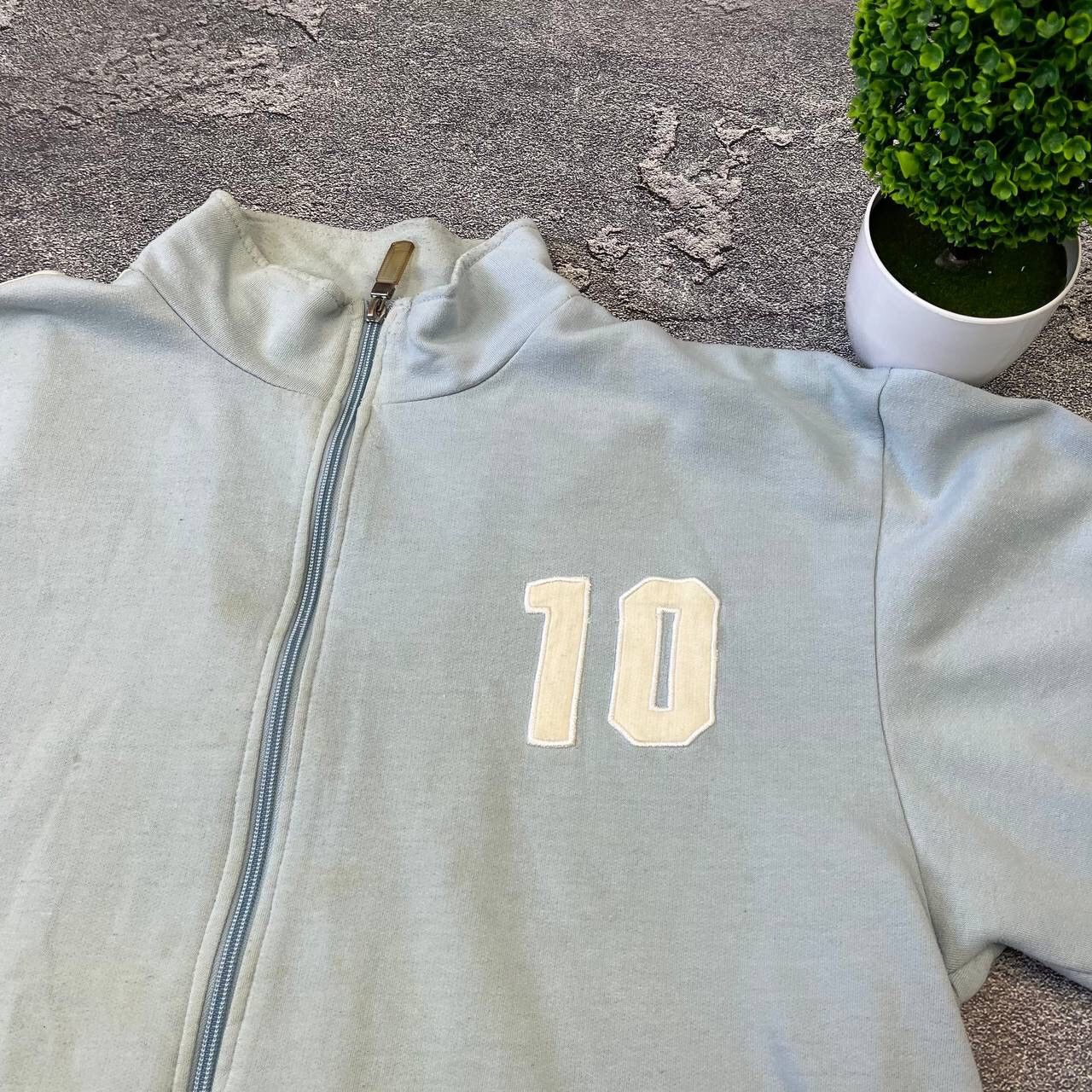 Japanese Brand × Vintage Vintage Argentina Team🇦🇷 #10 Boxy Olympi Zip Jacket Y2k Size US L / EU 52-54 / 3 - 12 Thumbnail