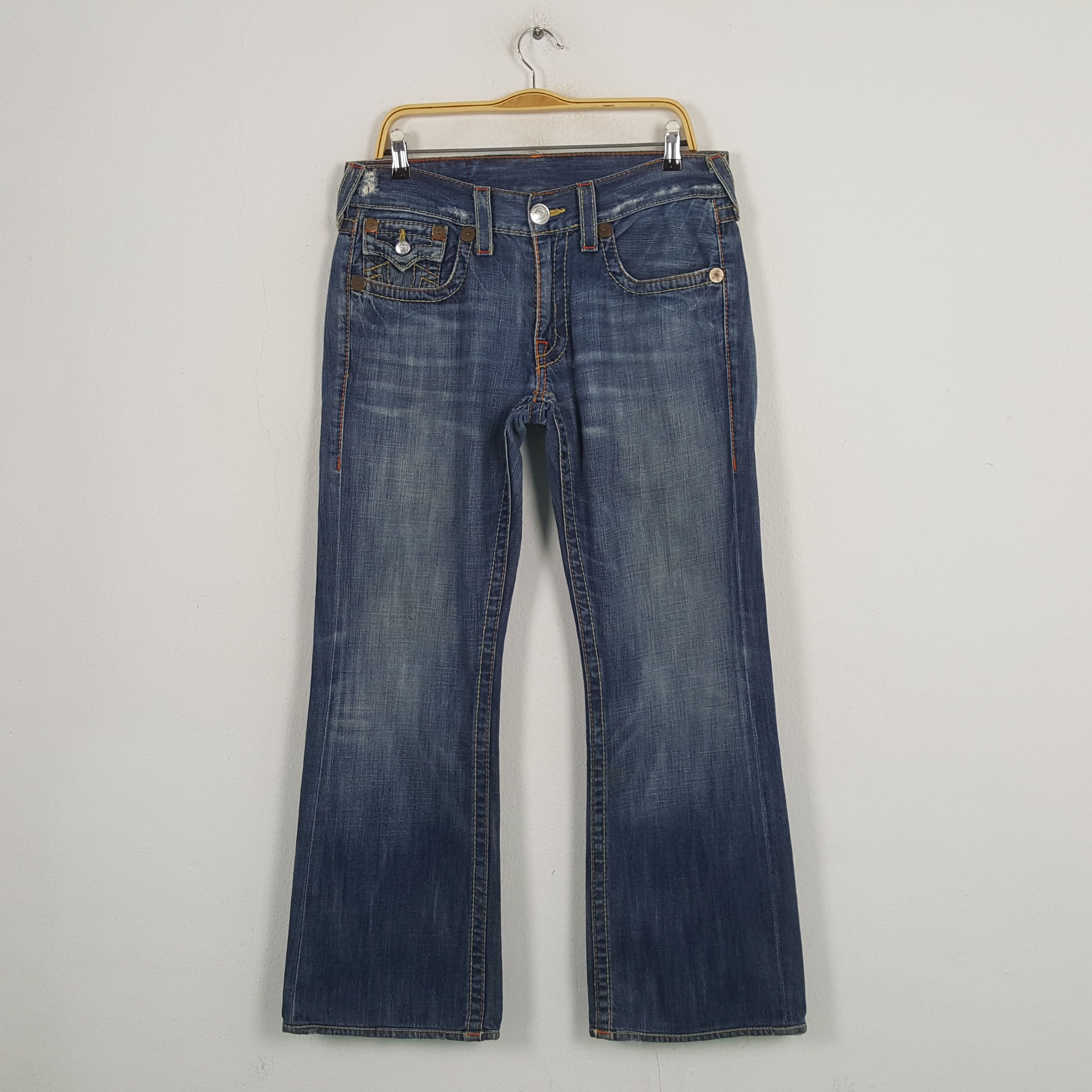 True Religion × Vintage Vintage TRUE RELIGION American Brand Jeans C280N28 Size US 33 - 4 Thumbnail