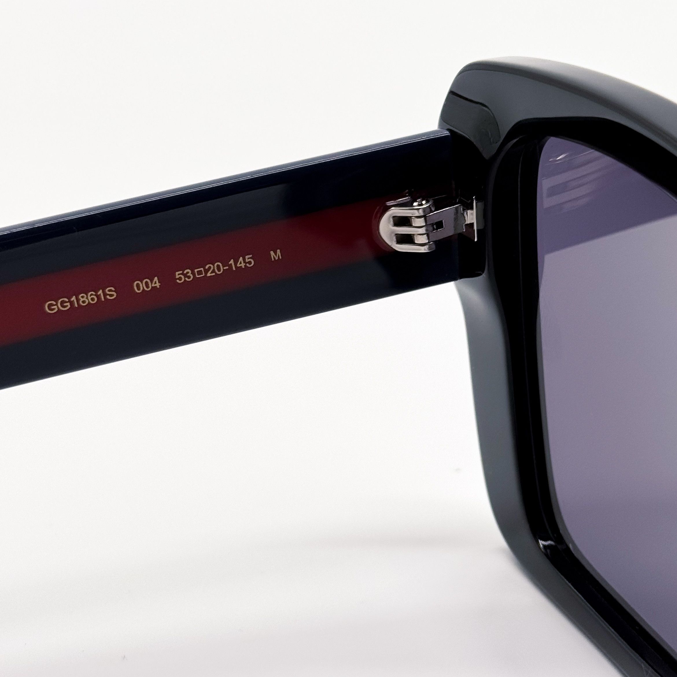 Gucci NEW GUCCI GG1861S 004 WOMEN SHINY BLACK SUNGLASSES GUCCI Size ONE SIZE - 11 Thumbnail