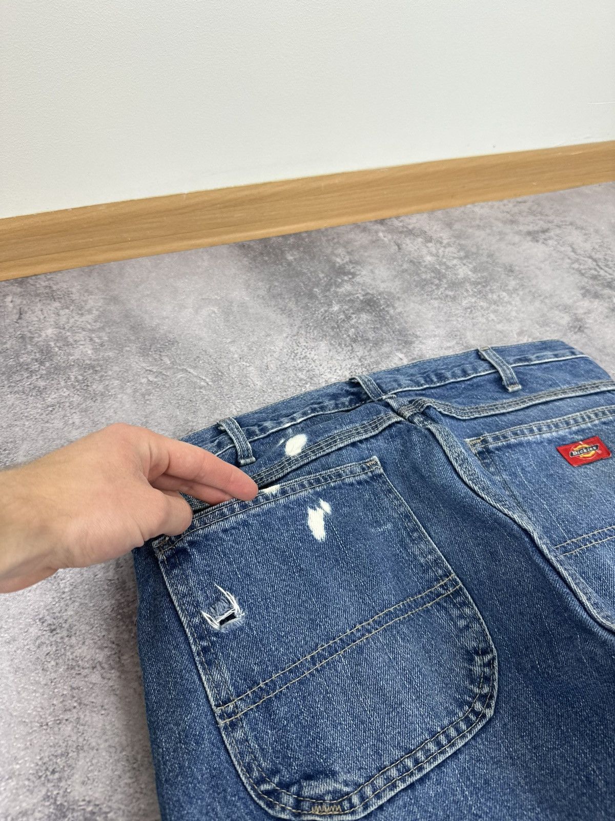 Dickies Vintage Dickies USA Carpenter Distressed Utility Work Pants Size US 34 / EU 50 - 6 Thumbnail