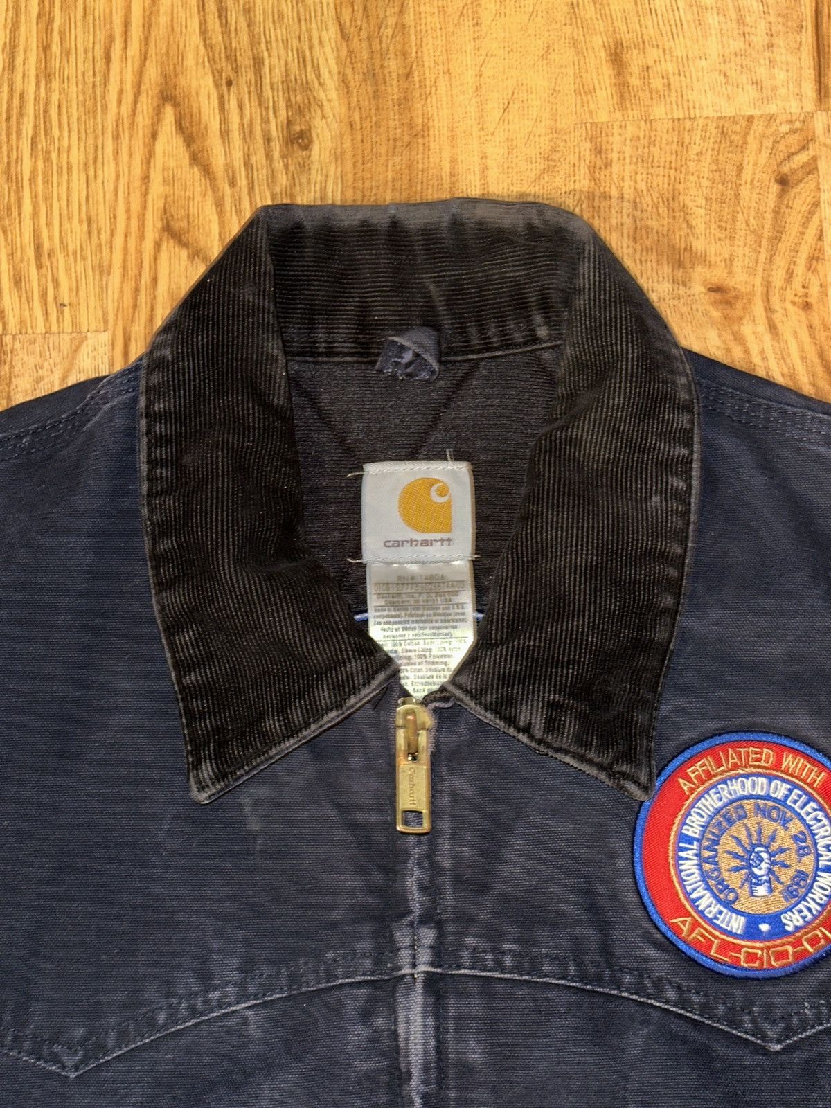 Carhartt VTG Carhartt J14 Faded Santa Fe Canvas Quilt Lined Jacket Size US XXL / EU 58 / 5 - 5 Thumbnail
