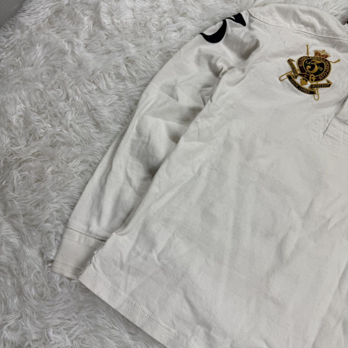 Vintage Polo Ralph Lauren Vintage Club Sweatshirt 00s Streetwear Size US S / EU 44-46 / 1 - 6 Thumbnail