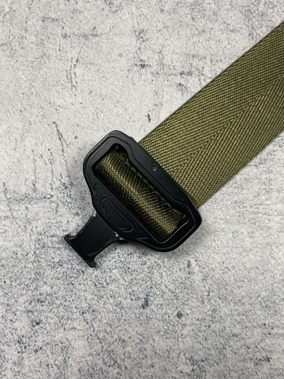 Other Military Tactical Outdoor Hiking Olive Nylon Universal Belt Size ONE SIZE - 4 Thumbnail