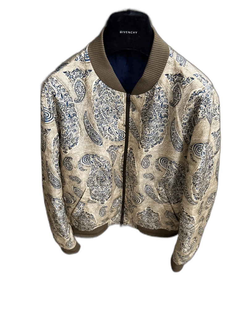 ETRO Bomber Jacket with Paisley Design