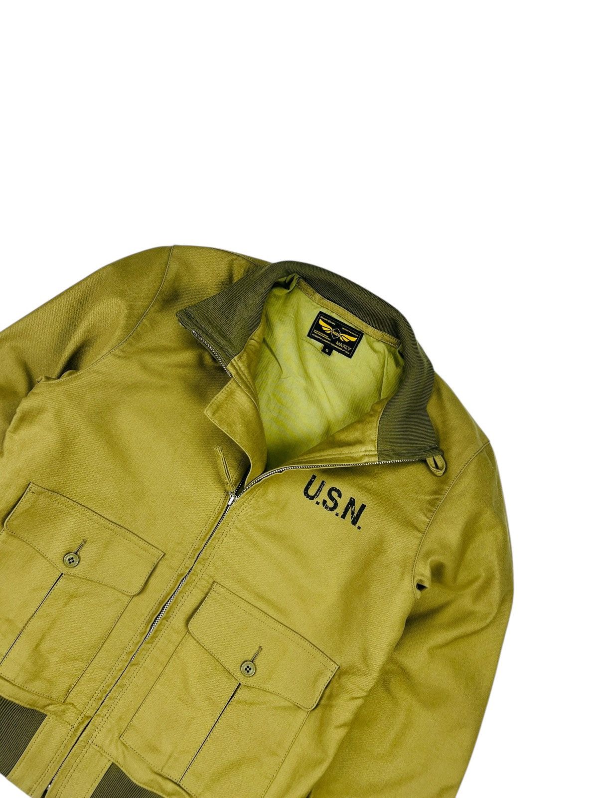 Japanese Brand × Vintage jacket usn Size US S / EU 44-46 / 1 - 3 Thumbnail
