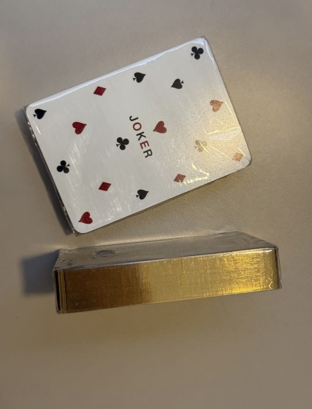 Celine × Hedi Slimane Celine Hedi slimane playing cards triomphe logo poker 2 deck Size ONE SIZE - 4 Thumbnail