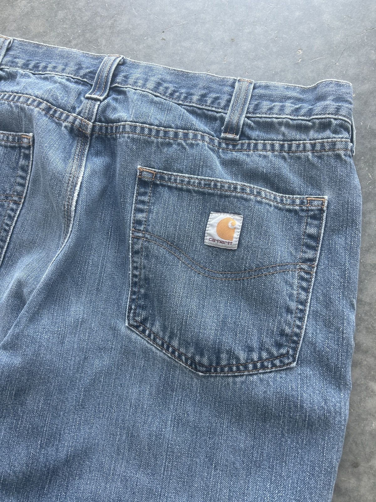 Carhartt × Vintage Vintage Y2K Carhartt Denim Jeans Size US 38 / EU 54 - 7 Thumbnail