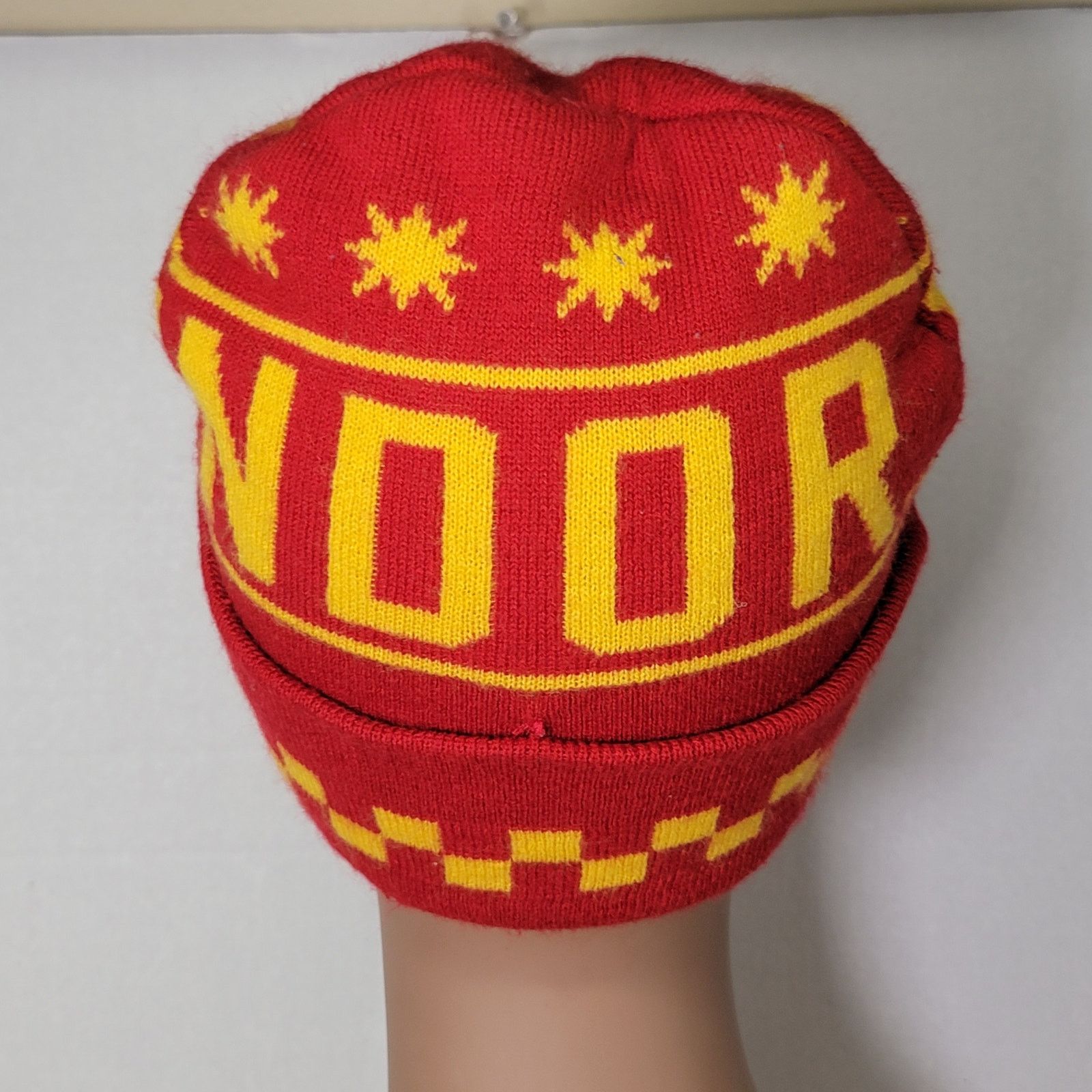 Other Harry Potter Red & Yellow Gryffindor Knit Beanie Size ONE SIZE - 5 Thumbnail