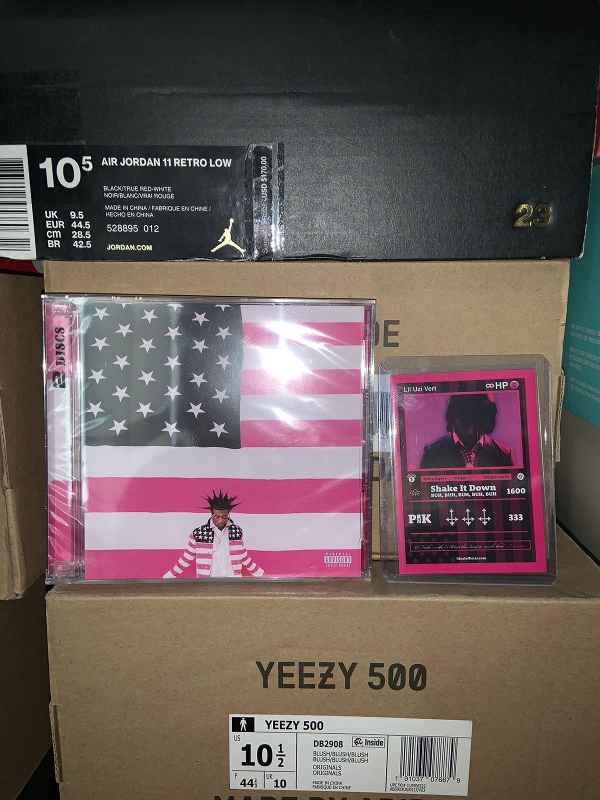 Lil Uzi Vert Pink Tape + Trading Card Set Size ONE SIZE - 1 Thumbnail