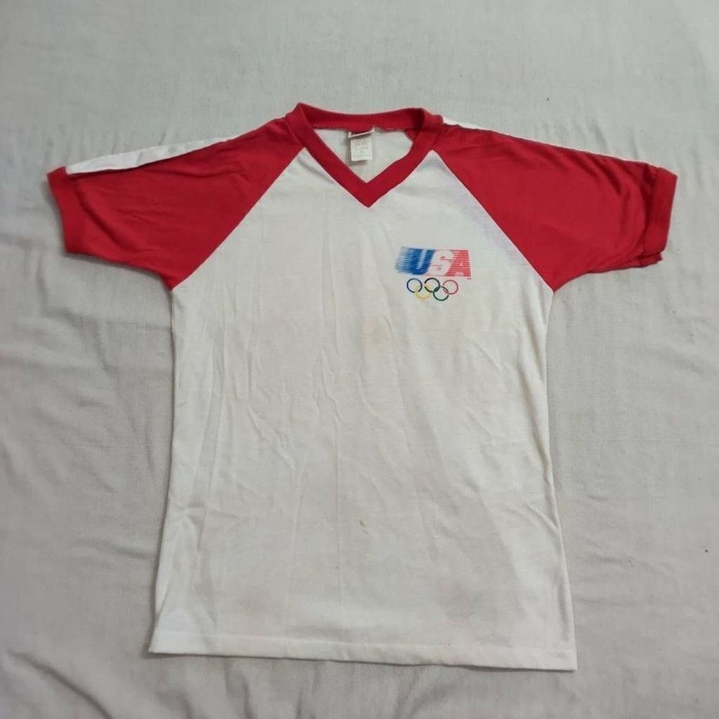 Levi's Levi's vintage 1984 USA Olympics raglan t shirt sz XL 1520 Size M / US 6-8 / IT 42-44 - 1 Thumbnail