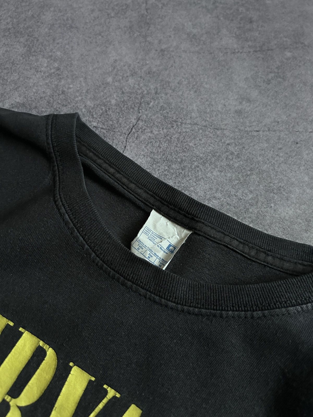 Nirvana × Vintage Vintage Nirvana Smile Amplified 00s shirt mens true faded Size US S / EU 44-46 / 1 - 3 Thumbnail