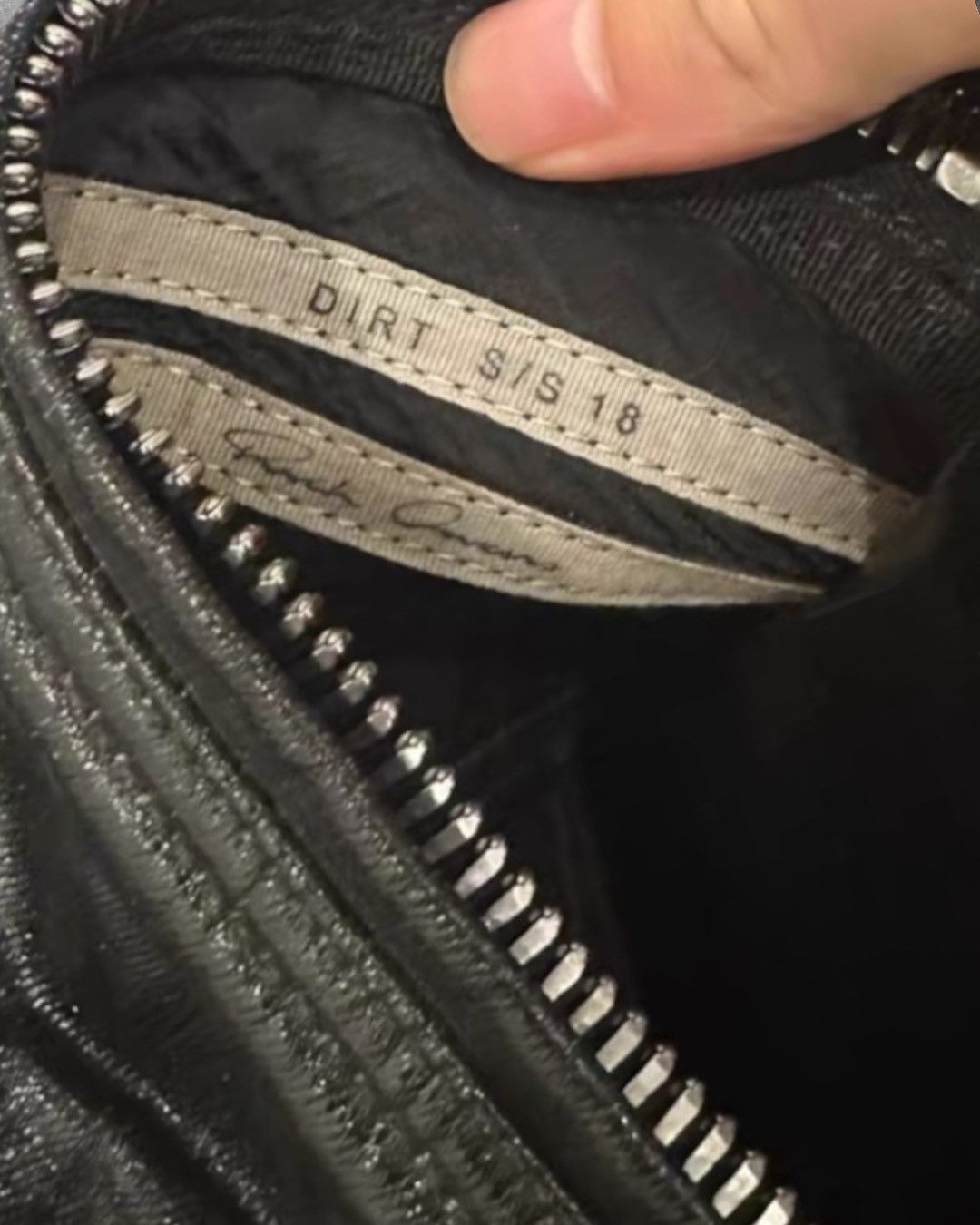 Rick Owens Rick Owens SS18 Dirt Runway Cargo Chap Bag Size ONE SIZE - 5 Thumbnail