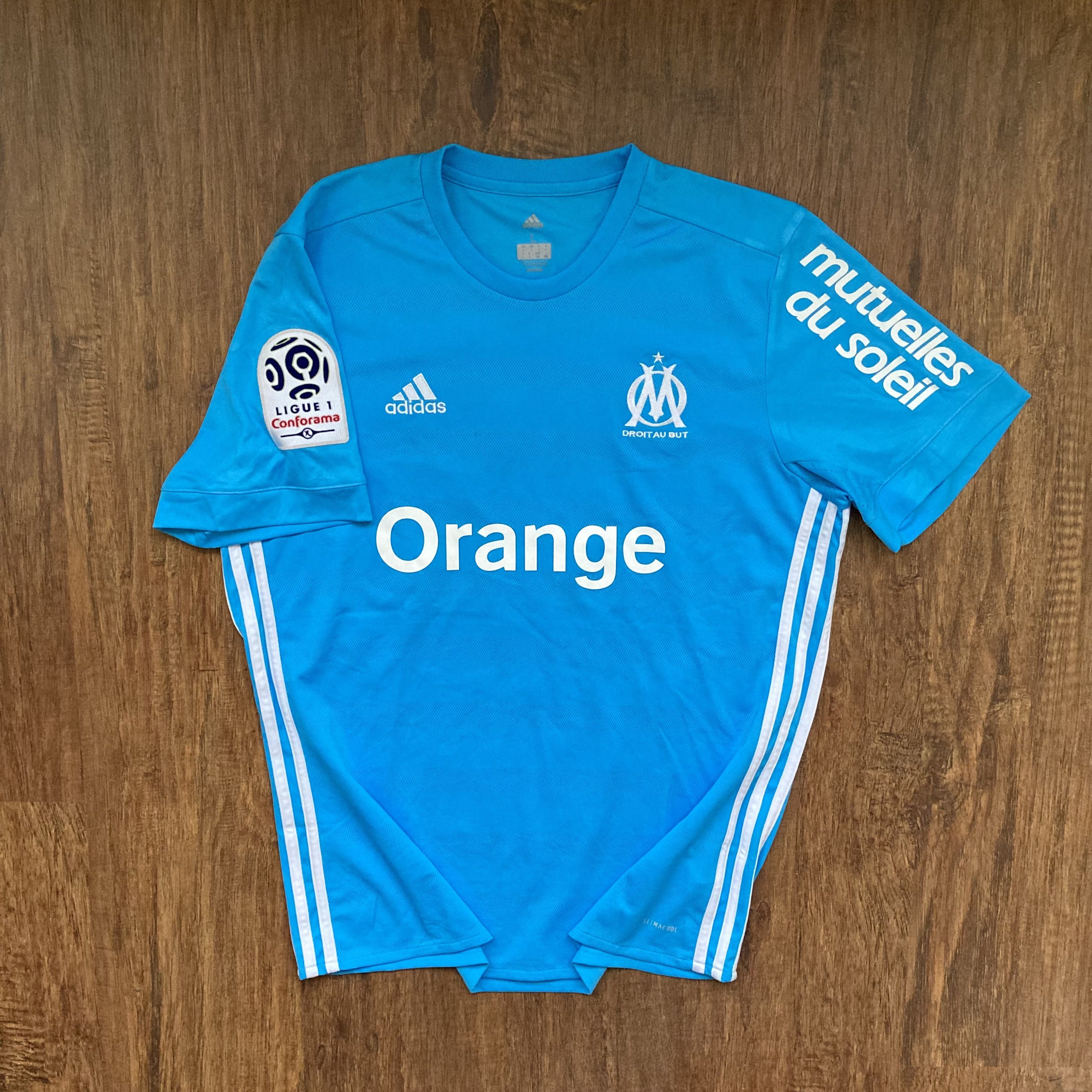 Vintage Player Issues #11 Mitroglou Olympique Marseille Jersey Size US L / EU 52-54 / 3 - 1 Preview