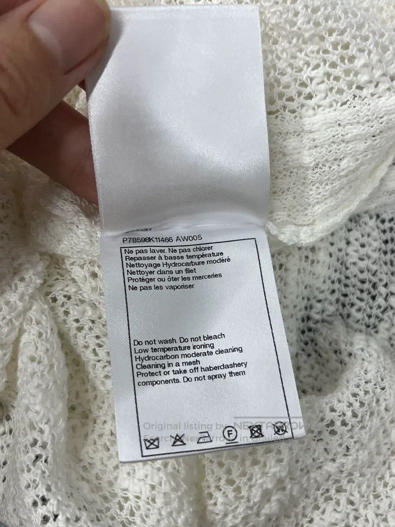 Chanel Chanel Beach Series White Pocket Knitted Vest Size XS / US 0-2 / IT 36-38 - 6 Thumbnail