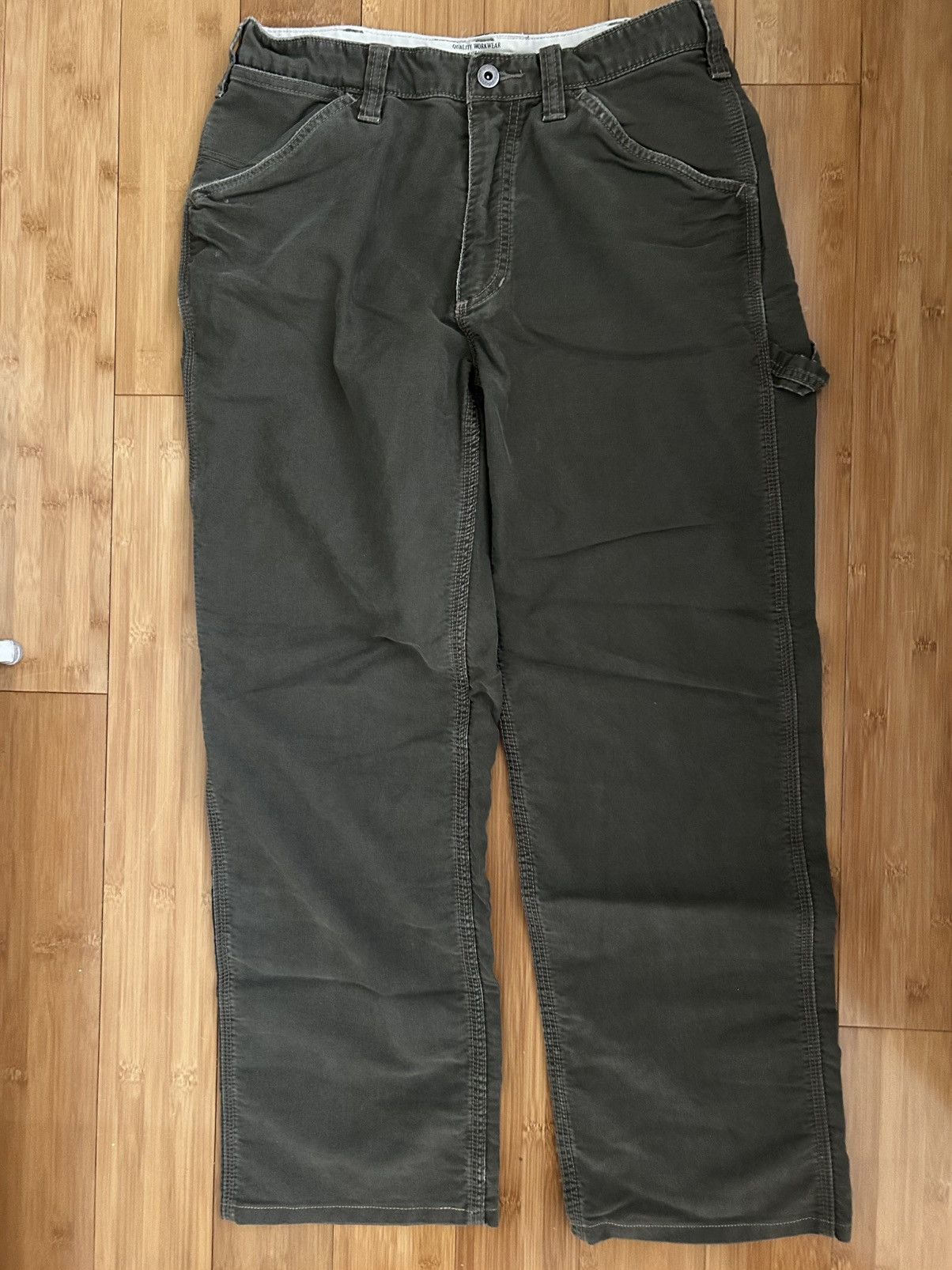 J.Crew × Vintage Vintage Jcrew pants dark green Size US 30 / EU 46 - 1 Thumbnail