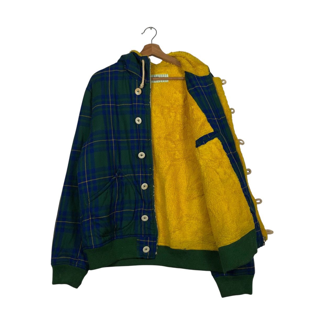 Hysteric Glamour 📌Tartan Design Mackdaddy Jacket Sherpa Blanket Size US M / EU 48-50 / 2 - 14 Thumbnail