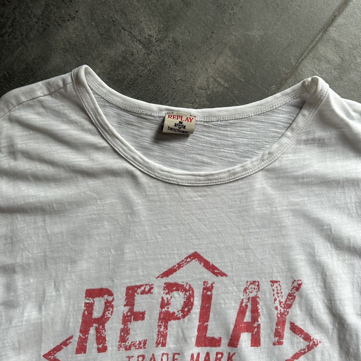 Replay Vintage Replay T-shirts Trade Mark Beachwear Y2K Logo 00s Size US XXL / EU 58 / 5 - 7 Thumbnail